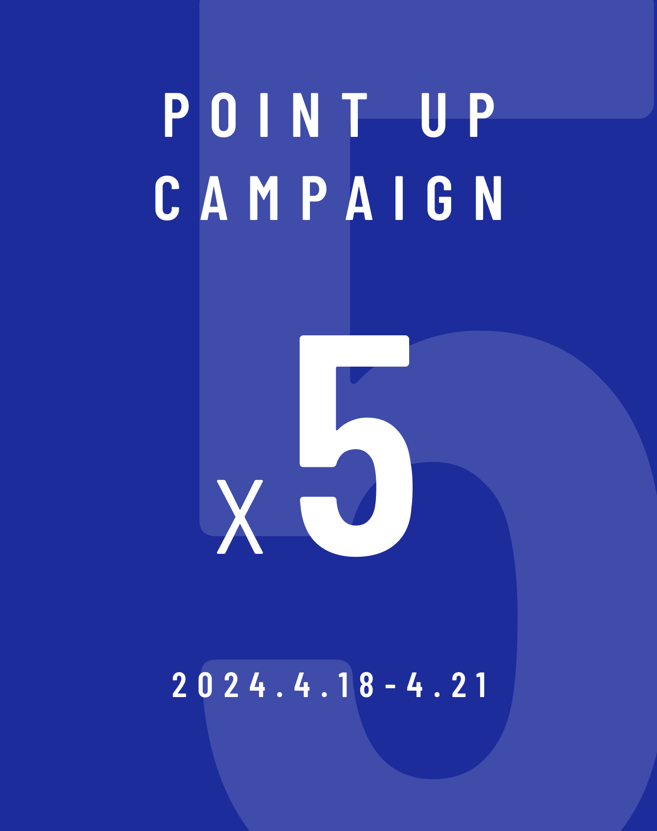 Campagna con 5 volte i punti